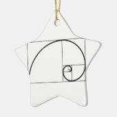 Fibonacci-verhouding Keramisch Ornament (Links)