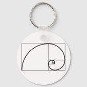 Fibonacci-verhouding Sleutelhanger (Voorkant)