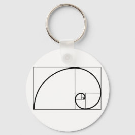 Fibonacci-verhouding Sleutelhanger