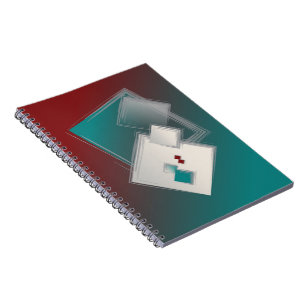 Fibonacci-vierkantjes afspelen notitieboek