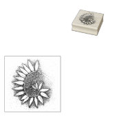Fibonacci Vine Stamp Rubberstempel (Gestempeld)