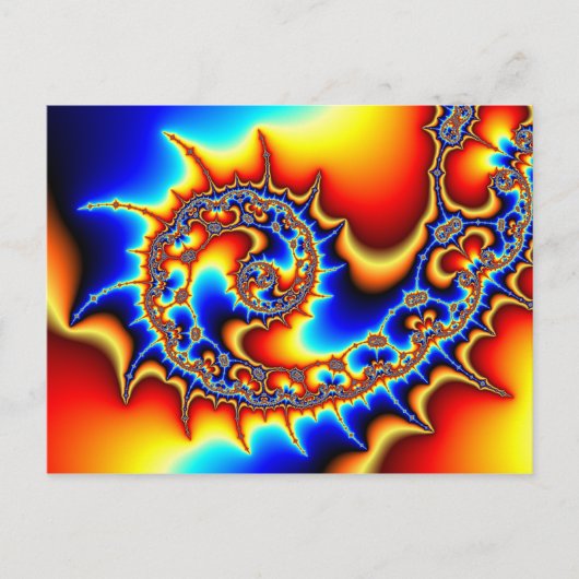 Fibonaccispikant Briefkaart (Voorkant)