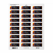 Fibonaccispikant Etiket (Full Sheet)