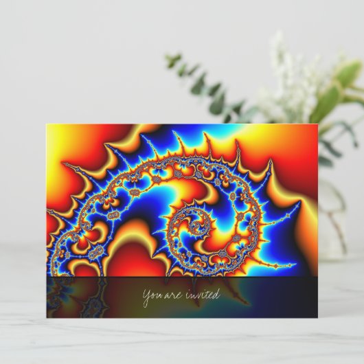 Fibonaccispikant Kaart (Staand voorkant)