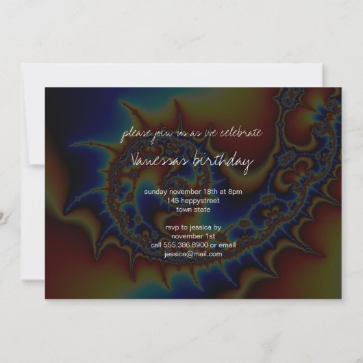 Fibonaccispikant Kaart (Achterkant)