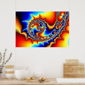 Fibonaccispikant Poster (Keuken)