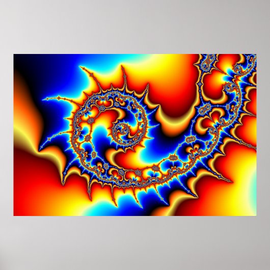 Fibonaccispikant Poster (Voorkant)