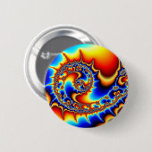 Fibonaccispikant Ronde Button 5,7 Cm (Voorkant /achterkant)