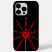 Fibre Optic Data Burst Case-Mate iPhone Case (Achterkant)