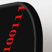 Fibre Optic Data Burst Pickleball Paddle (Links Detail)