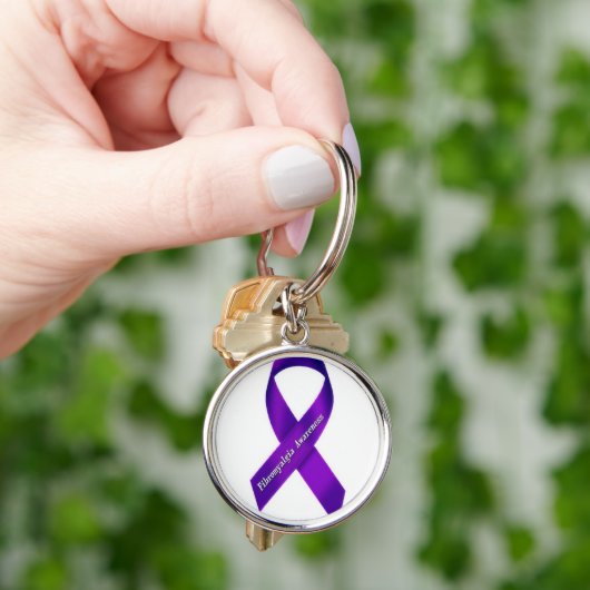 Fibro Awareness Sleutelhanger (Hand)