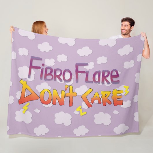 Fibro Flare geeft niet om Fleece Deken (In situ)