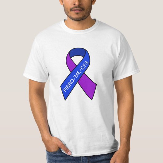 Fibro ME/CFS chronische vermoeidheidssyndroom Bewu T-shirt (Voorkant)