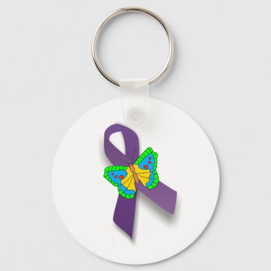 Fibro Ribbon Sleutelhanger (Voorkant)