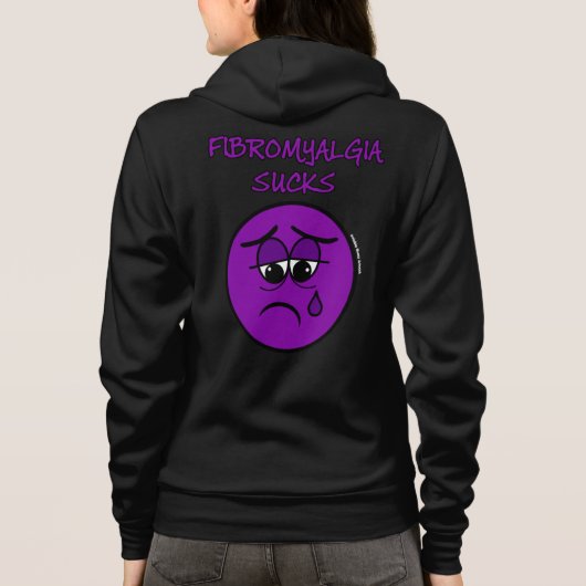 FIBRO SUCKS HOODIE (Achterkant)