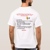 Fibro T-shirt voor dames (Achterkant)