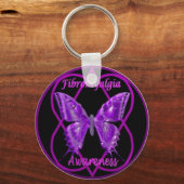 Fibro-vlindercentrale Sleutelhanger (Voorkant)