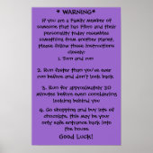 Fibro Warning Poster (Voorkant)