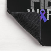Fibro Warrior - Fibromyalgia Awareness Muismat (Hoek)