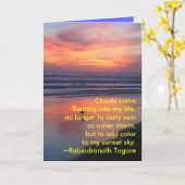 fibroLIFE Wenskaart Kaart (Gele Bloem)