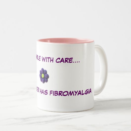 Fibromyagia Coffee mok (Voorkant rechts)