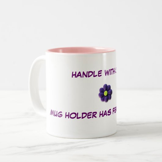 Fibromyagia Coffee mok (Voorkant links)