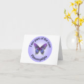 Fibromyalgia Awareness-kaart - voeg uw eigen puzze Kaart (Gele Bloem)