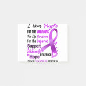 Fibromyalgia Awareness Month Ribbon Gifts Post-it® Notes (Voorkant)