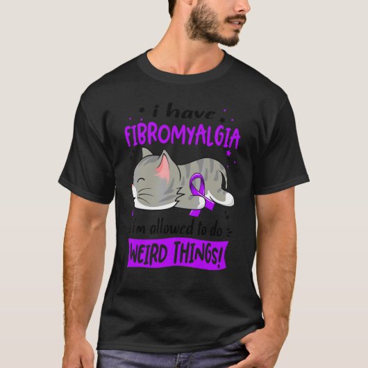 Fibromyalgia Awareness T-shirt (Voorkant)