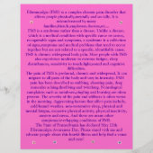 Fibromyalgia Butterflies Flyer (Voorkant)