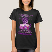 fibromyalgia butterfly strijder ik ben storm t-shirt (Voorkant)