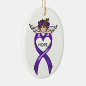 Fibromyalgia Hope Keramisch Ornament (Rechts)