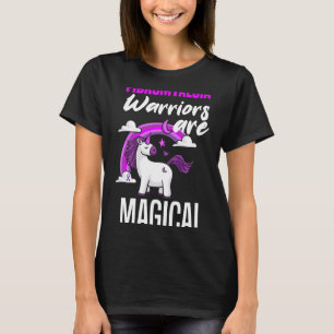 Fibromyalgia krijgers zijn magische eenhoorn fibro t-shirt