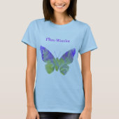Fibromyalgie Aankomst bij vrouwen T-shirt (Voorkant)