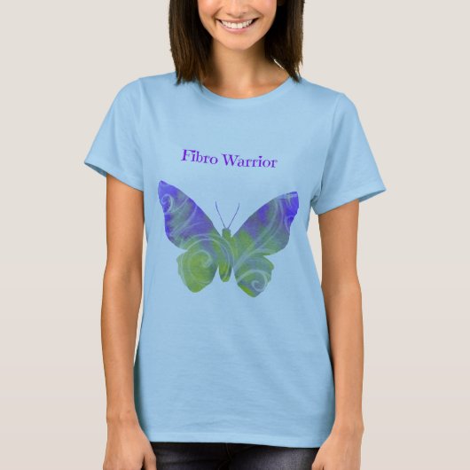 Fibromyalgie Aankomst bij vrouwen T-shirt (Voorkant)