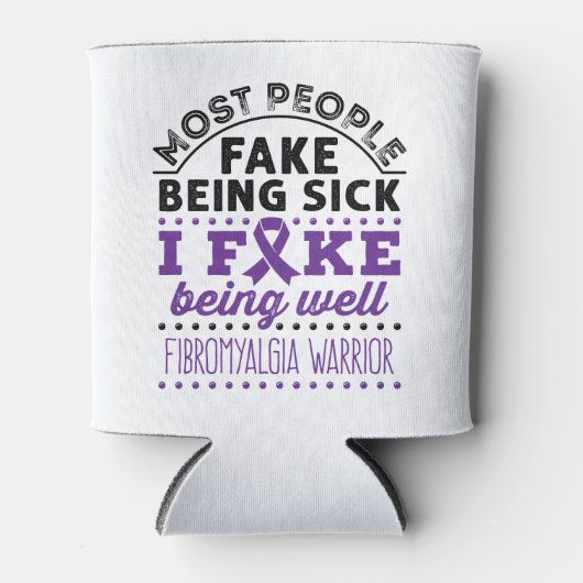 Fibromyalgie Aankomst Fake goed Blikjeskoeler (Voorkant)