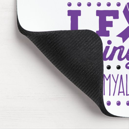 Fibromyalgie Aankomst Fake goed Muismat (Hoek)