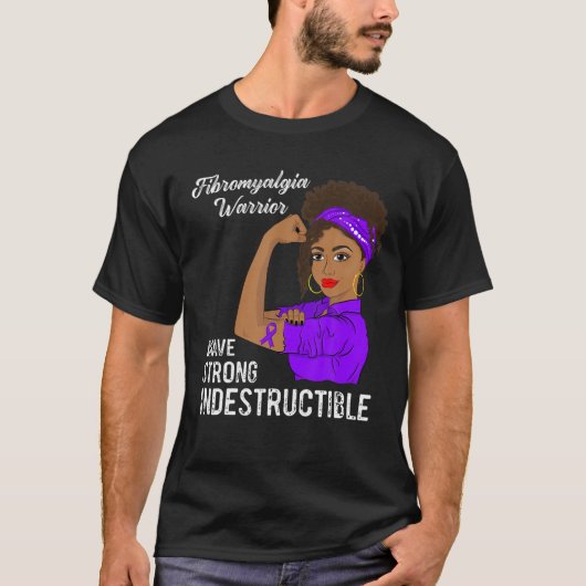 Fibromyalgie Aankomst of niet-destructieve chronis T-shirt (Voorkant)