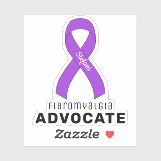 Fibromyalgie Advocate Vinyl Sticker (Vel)