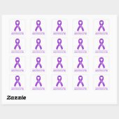 Fibromyalgie Advocate White Square Sticker (Vel)