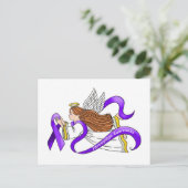 Fibromyalgie Angel Briefkaart (Staand voorkant)