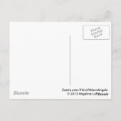 Fibromyalgie Angel Briefkaart (Achterkant)