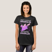 Fibromyalgie-appelkanker eenhoornfart t-shirt (Voorkant volledig)