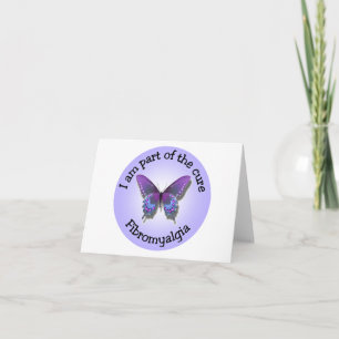 Fibromyalgie Awareness-kaart Kaart