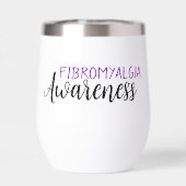 Fibromyalgie Awareness Ribbon (Achterkant)
