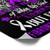 Fibromyalgie Bewustheid 3 Poster (Hoek)