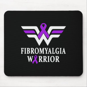 Fibromyalgie Bewustheid Aankomst ondersteunt Paars Muismat