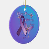 Fibromyalgie Bewustheid Dag Ornament (Rechts)