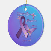 Fibromyalgie Bewustheid Dag Ornament (Links)