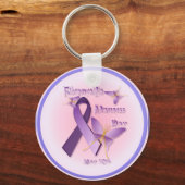 Fibromyalgie Bewustheid Dag Sleutelhanger (Voorkant)